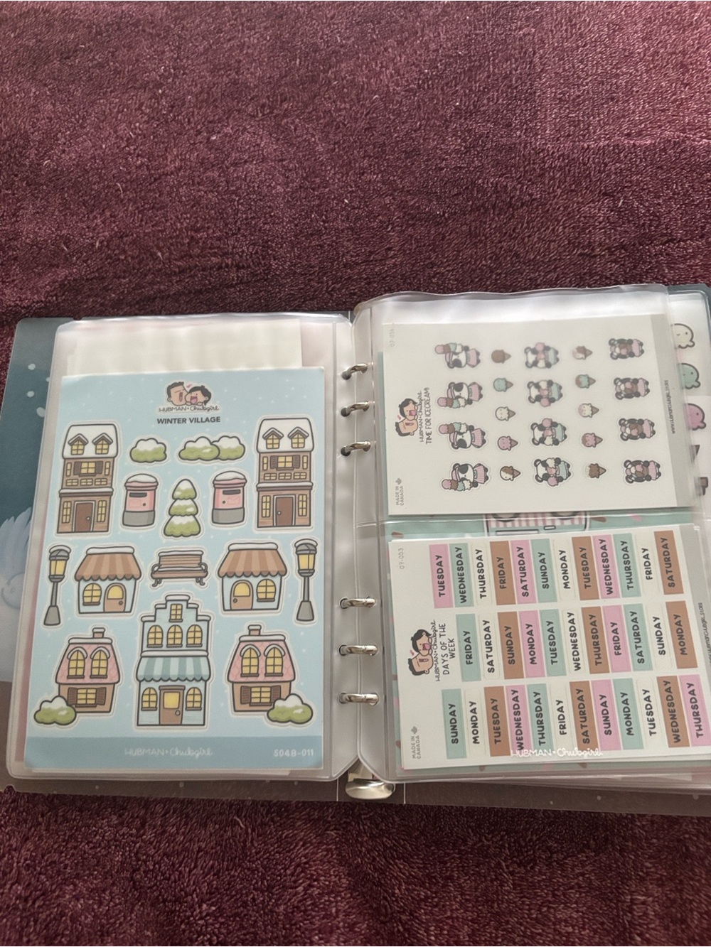 LARGE HADMAN & Chub girl Sticker collection +binder - Picture 14 of 15